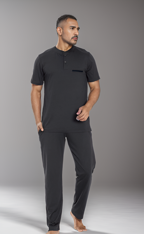 Erkek Modal Patlı Kısakol Pijama C940-028
