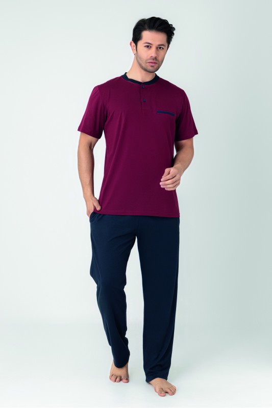 Erkek Modal Patlı Kısakol Pijama C940-028